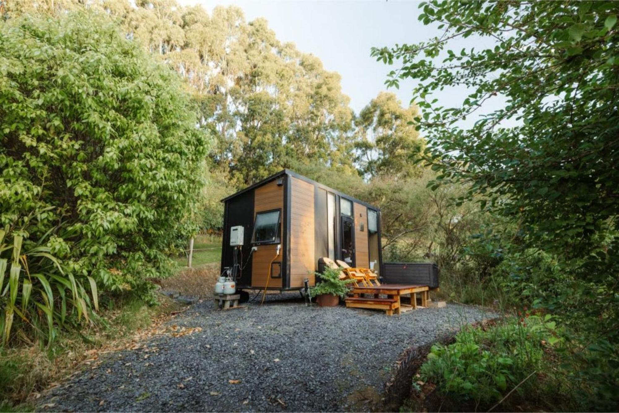 Tranquility Tiny House By Tiny Away Βίλα Owaka Εξωτερικό φωτογραφία