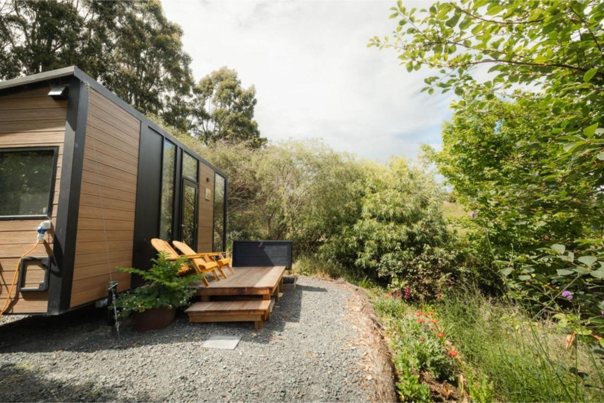 Tranquility Tiny House By Tiny Away Βίλα Owaka Εξωτερικό φωτογραφία